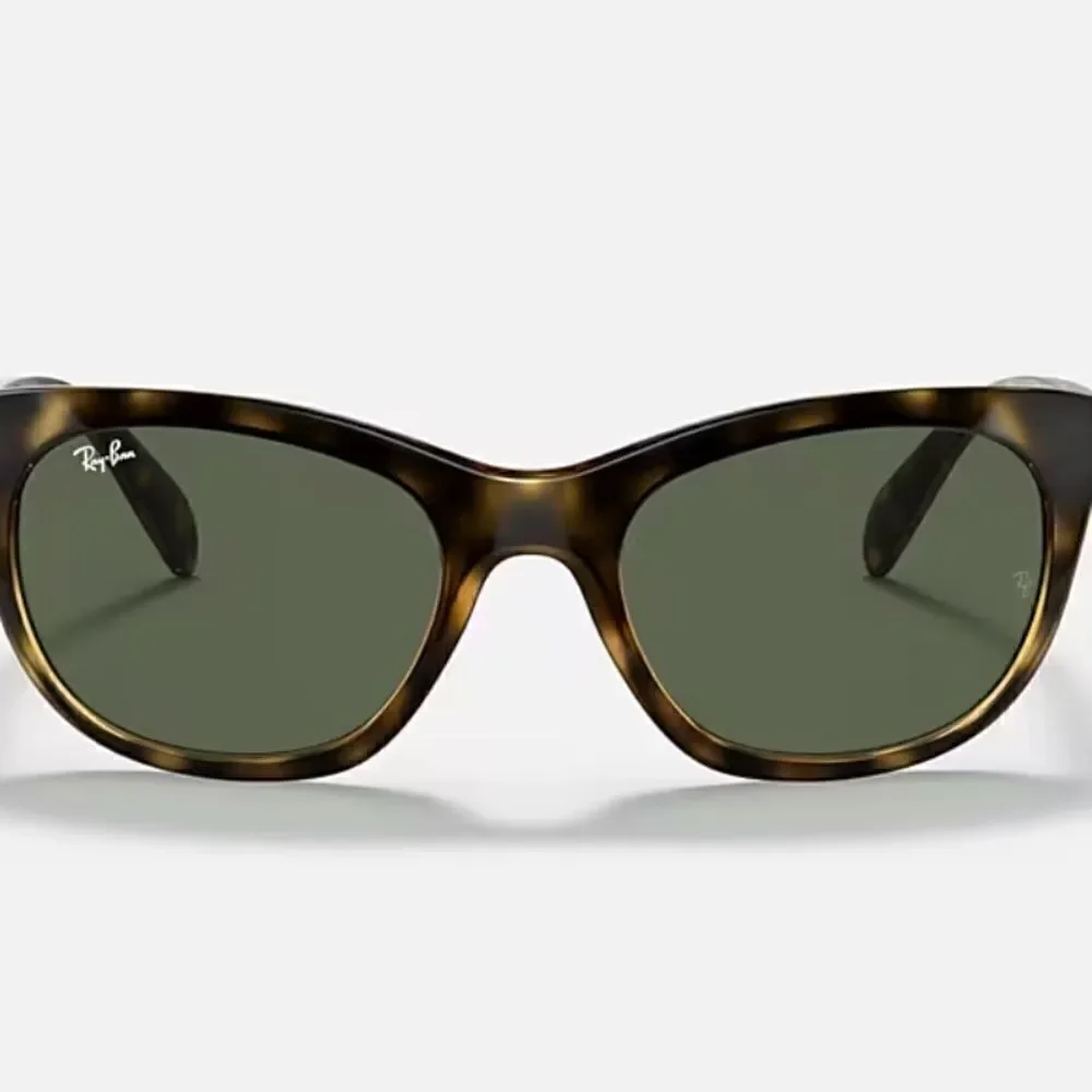 Ray-Ban RB4216 Women's Sunglasses 601/11 Polished Havana LENSES Green NWT $229